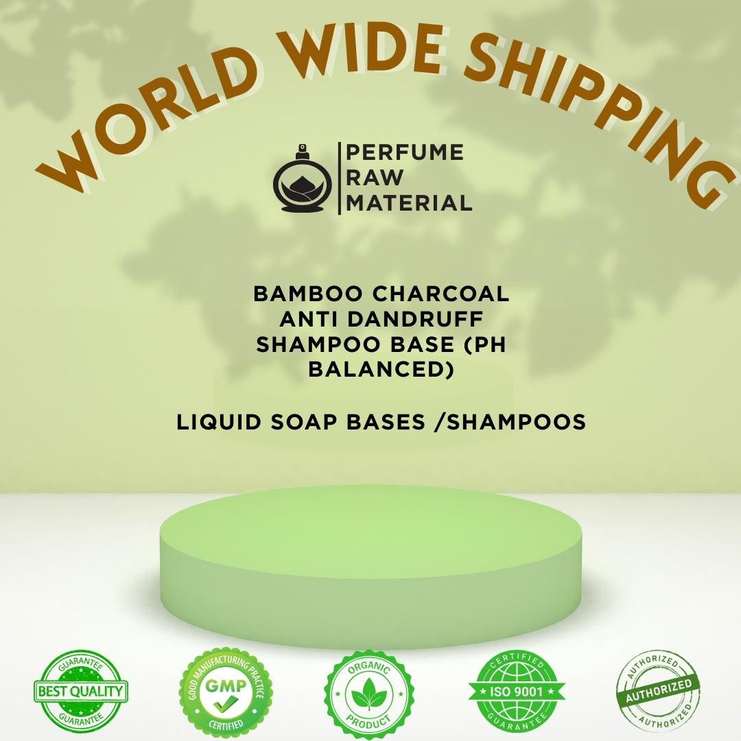 Bamboo Charcoal Anti Dandruff Shampoo Base (PH Balanced)