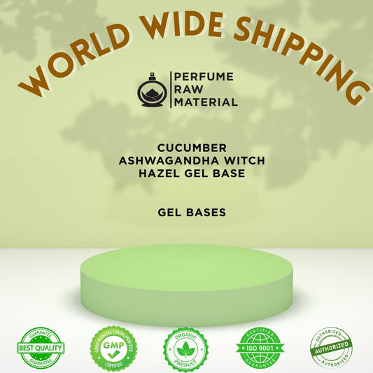 Cucumber Ashwagandha Witch Hazel Gel Base