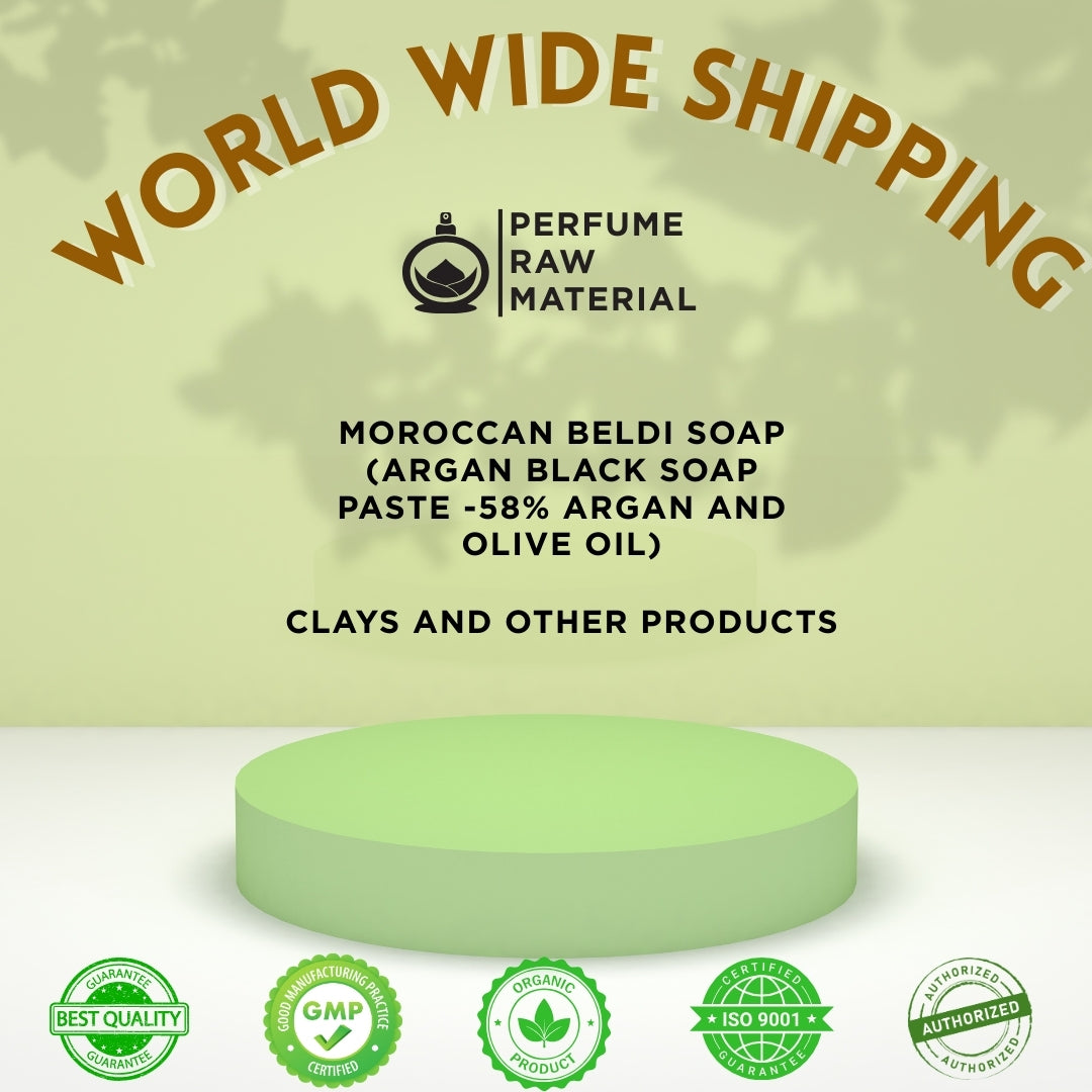 Moroccan Beldi Soap (Argan Black Soap Paste -58% Argan and Olive Oil)