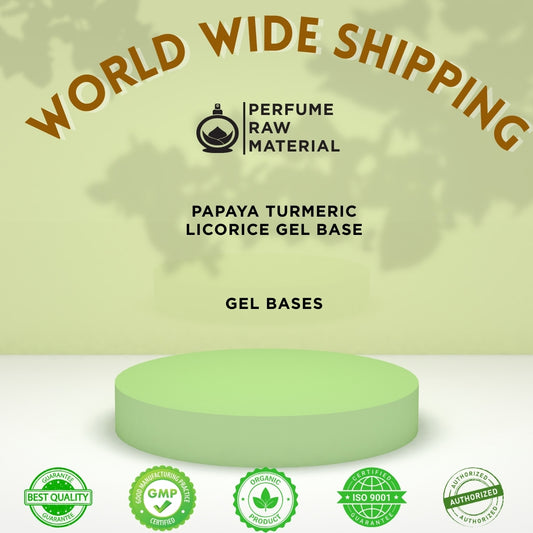 Papaya Turmeric Licorice Gel Base